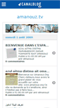 Mobile Screenshot of amanouz.canalblog.com