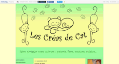 Desktop Screenshot of creationsdecat.canalblog.com