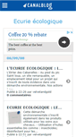 Mobile Screenshot of ecurieecologique.canalblog.com