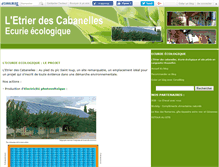 Tablet Screenshot of ecurieecologique.canalblog.com