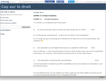 Tablet Screenshot of capsurledroit.canalblog.com