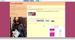 Desktop Screenshot of glucides.canalblog.com