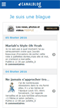 Mobile Screenshot of jesuisuneblague.canalblog.com