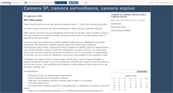 Desktop Screenshot of cameraip.canalblog.com