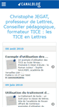 Mobile Screenshot of cjegat.canalblog.com