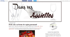 Desktop Screenshot of dansvosassiettes.canalblog.com