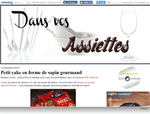 Tablet Screenshot of dansvosassiettes.canalblog.com