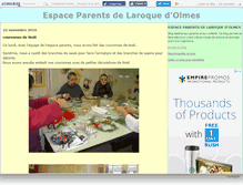 Tablet Screenshot of espaceparents.canalblog.com