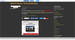 Desktop Screenshot of blackbutler.canalblog.com