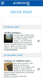 Mobile Screenshot of decorpeint.canalblog.com