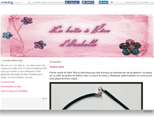 Tablet Screenshot of izacrea.canalblog.com