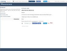 Tablet Screenshot of mesnews.canalblog.com