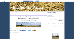 Desktop Screenshot of moulinsdebeauce.canalblog.com
