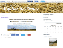 Tablet Screenshot of moulinsdebeauce.canalblog.com
