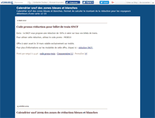 Tablet Screenshot of calendriersncf.canalblog.com