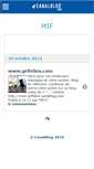 Mobile Screenshot of mifelins.canalblog.com