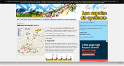 Desktop Screenshot of espoirscyclisme.canalblog.com