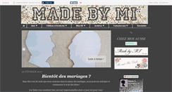 Desktop Screenshot of madebymicreation.canalblog.com
