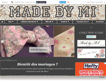 Tablet Screenshot of madebymicreation.canalblog.com