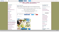 Desktop Screenshot of mesptitsmonstres.canalblog.com