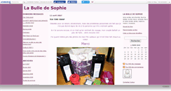 Desktop Screenshot of bibisophie.canalblog.com