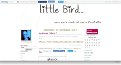 Desktop Screenshot of littlebird.canalblog.com