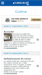 Mobile Screenshot of ckotine.canalblog.com