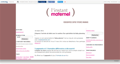Desktop Screenshot of linstantmaternel.canalblog.com