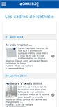 Mobile Screenshot of nathaliecadres.canalblog.com