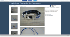 Desktop Screenshot of clemsbijoux.canalblog.com