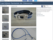 Tablet Screenshot of clemsbijoux.canalblog.com