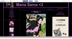 Desktop Screenshot of manasama.canalblog.com