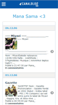Mobile Screenshot of manasama.canalblog.com