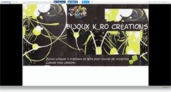 Desktop Screenshot of bijouxkro.canalblog.com