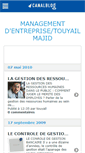 Mobile Screenshot of mangement.canalblog.com