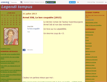 Tablet Screenshot of legenditempus.canalblog.com