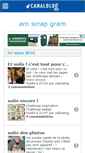 Mobile Screenshot of amscrapgram49.canalblog.com