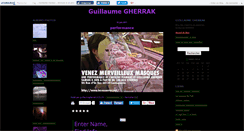 Desktop Screenshot of guillaumegherrak.canalblog.com