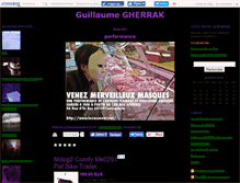 Tablet Screenshot of guillaumegherrak.canalblog.com