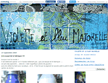 Tablet Screenshot of bleumajorelle.canalblog.com