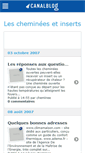 Mobile Screenshot of cheminees.canalblog.com