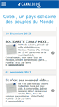 Mobile Screenshot of cubaverdad.canalblog.com