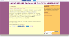 Desktop Screenshot of duepsnarbonne.canalblog.com