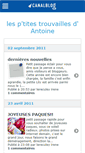 Mobile Screenshot of lereculeyirene.canalblog.com