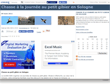 Tablet Screenshot of chassesologne.canalblog.com