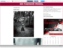 Tablet Screenshot of ohfashionmodel.canalblog.com
