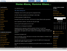 Tablet Screenshot of homealone.canalblog.com