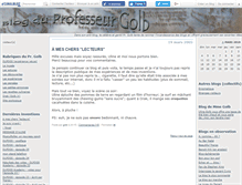 Tablet Screenshot of blogdegolb.canalblog.com