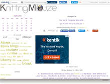 Tablet Screenshot of knittingmilouze.canalblog.com