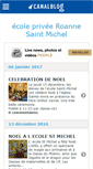 Mobile Screenshot of ecolesaintmichel.canalblog.com